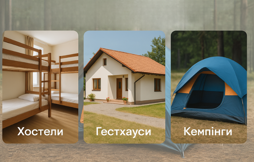 Хостели, гестхауси, кемпінги — бюджетний варіант для мандрівників