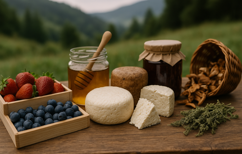 Місцеві продукти та фермери справжні смаки Карпат